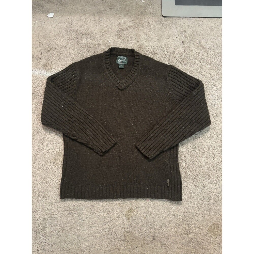 Woolrich brown sweater Size L #wool #knitwear #Woolrich #sweater #large
